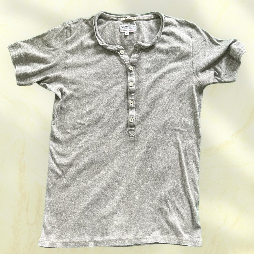 Gant New Haven Rugger Henley Shirt (Size M)